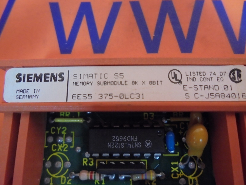 Siemens Simatic S Memory Submodule Es Lc Plc